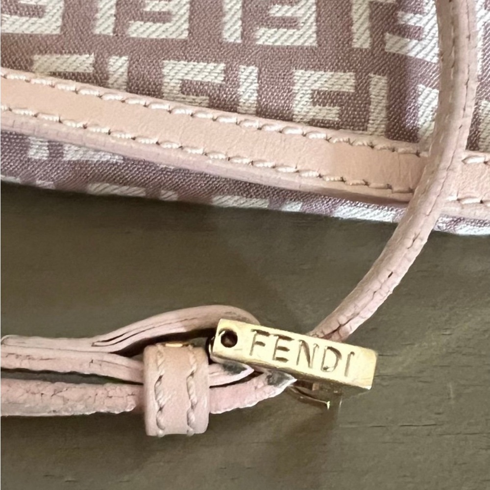 🎉Host Pick🎉Authenticated Fendi Zucchino Cross-Body bag - Picture 10 of 11